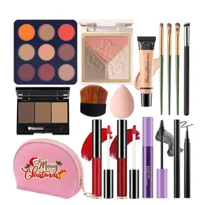 All-in-One Makeup Set for Women with Cosmetic Bag – Complete Makeup Kit for Beginners, Teens & Adults, Eyeshadow Palette, Face & Eye Makeup, Christmas Gift