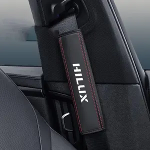 Comfortable Car Seat Belt Shoulder Cover, Safety Pad for Toyota Hilux, Available in 1pc or 2pcs, Enhances Comfort During Drive