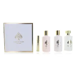 JO MILANO GAME OF SPADE ROYALE 3.4 PARFUM U +6.8 B/C +6.8 SH/G+REFILLABLE ATOMIZER (129058) - USA - 6pcs ByBox