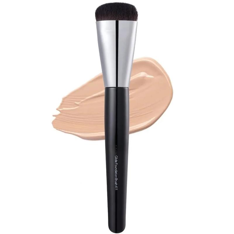 Liquid Foundation Flat brush | Korean Makeup brush with Super Micro brush | studio quality makeup tools