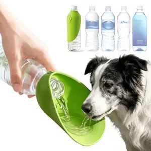 Portable Dog Water Bottle | Foldable Pet Travel Water Dispenser