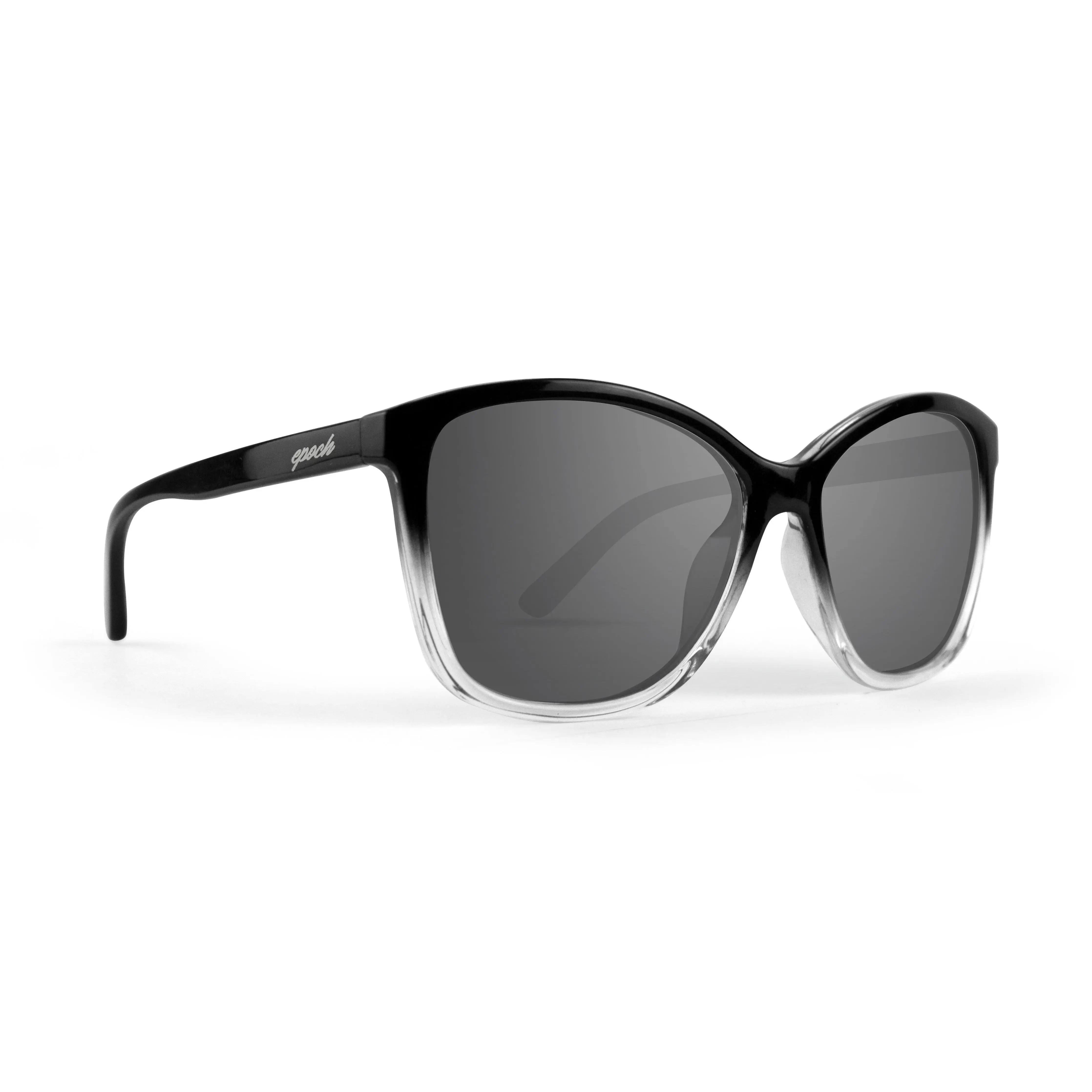Elizabeth Golf Sport Sunglasses by Epoch Eyewear - Full Black Frame with Polarized Smoke Lenses Elizabeth Golf Sport Sunglasses by Epoch Eyewear - Full Black Frame with Polarized Smoke Lenses
