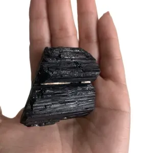 Raw Black Tourmaline crystal, healing stone , energy healing