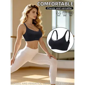 Queenral 2-Piece Breathable Fabric Bralette Set for Women — Seamless, Strapless, Backless, Wireless, No Visible Padding, Skin-Hugging Fit, Full Coverage, Ideal for Everyday Wear, Ribbed, Mesh