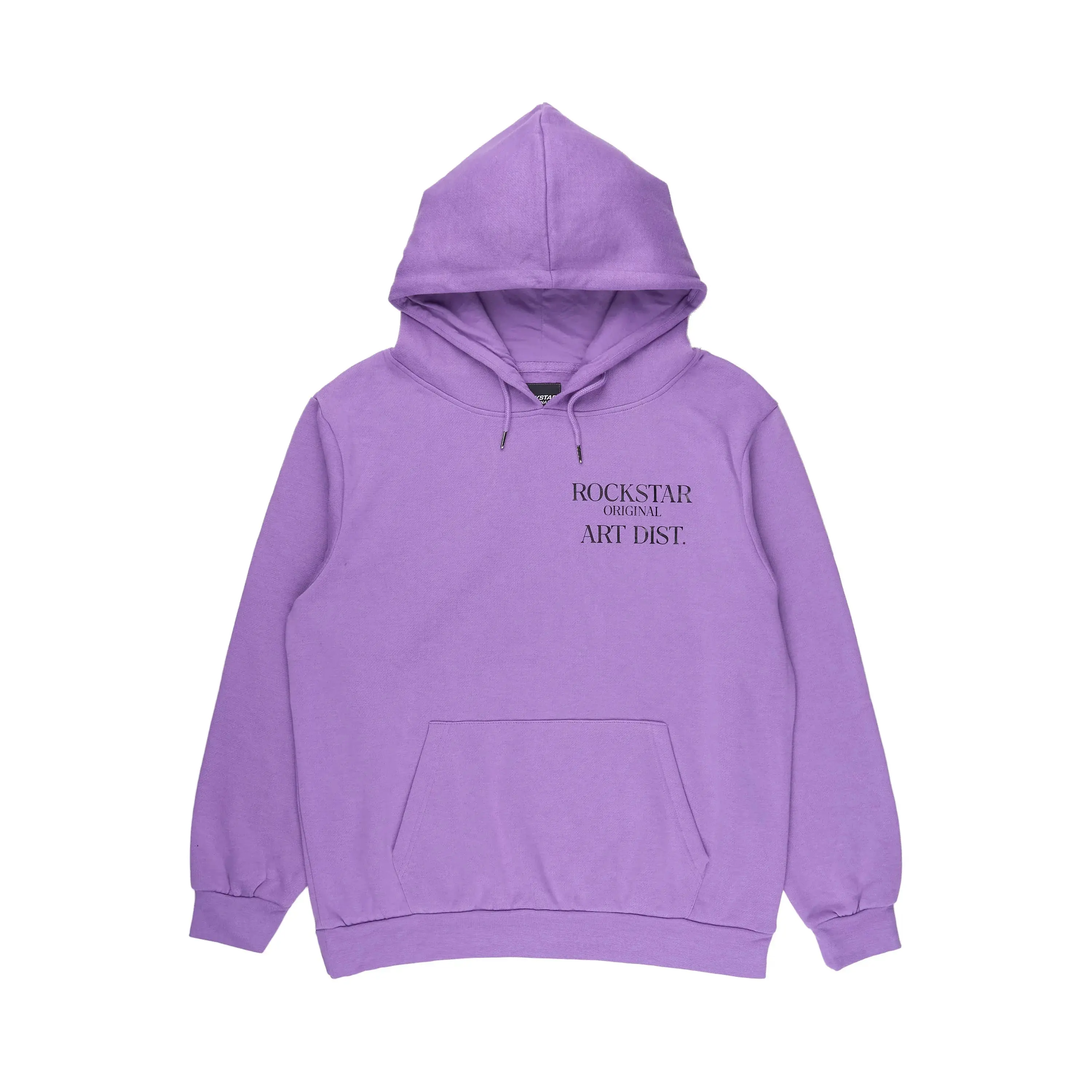 Rockstar Art Dist 2.0 Purple Graphic Hoodie