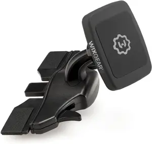 Cd Mount, CD Slot Magnetic Car Mount Holder for Cell Phones and mini Tablets with Fast Swift snap Technology, [Only Fits CD Player Slots Measuring 4.5 to 5 Inches]