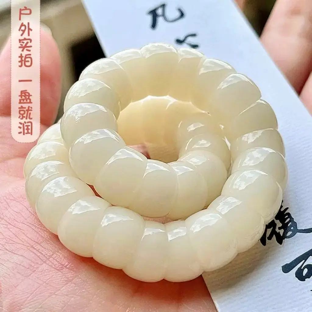 (F02) 12mm creamy garlic*100pcs