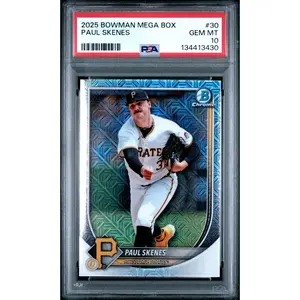 2025 Bowman Mega Box Paul Skenes PSA 10