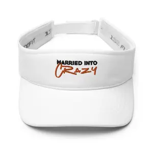 MIC White Golf Visor