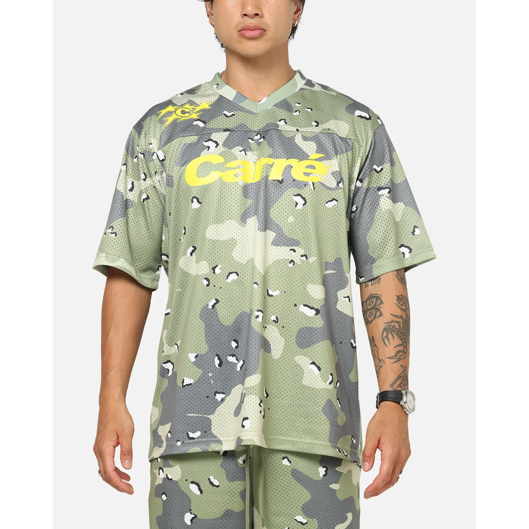 Carre Sideline Jersey T-Shirt Camo