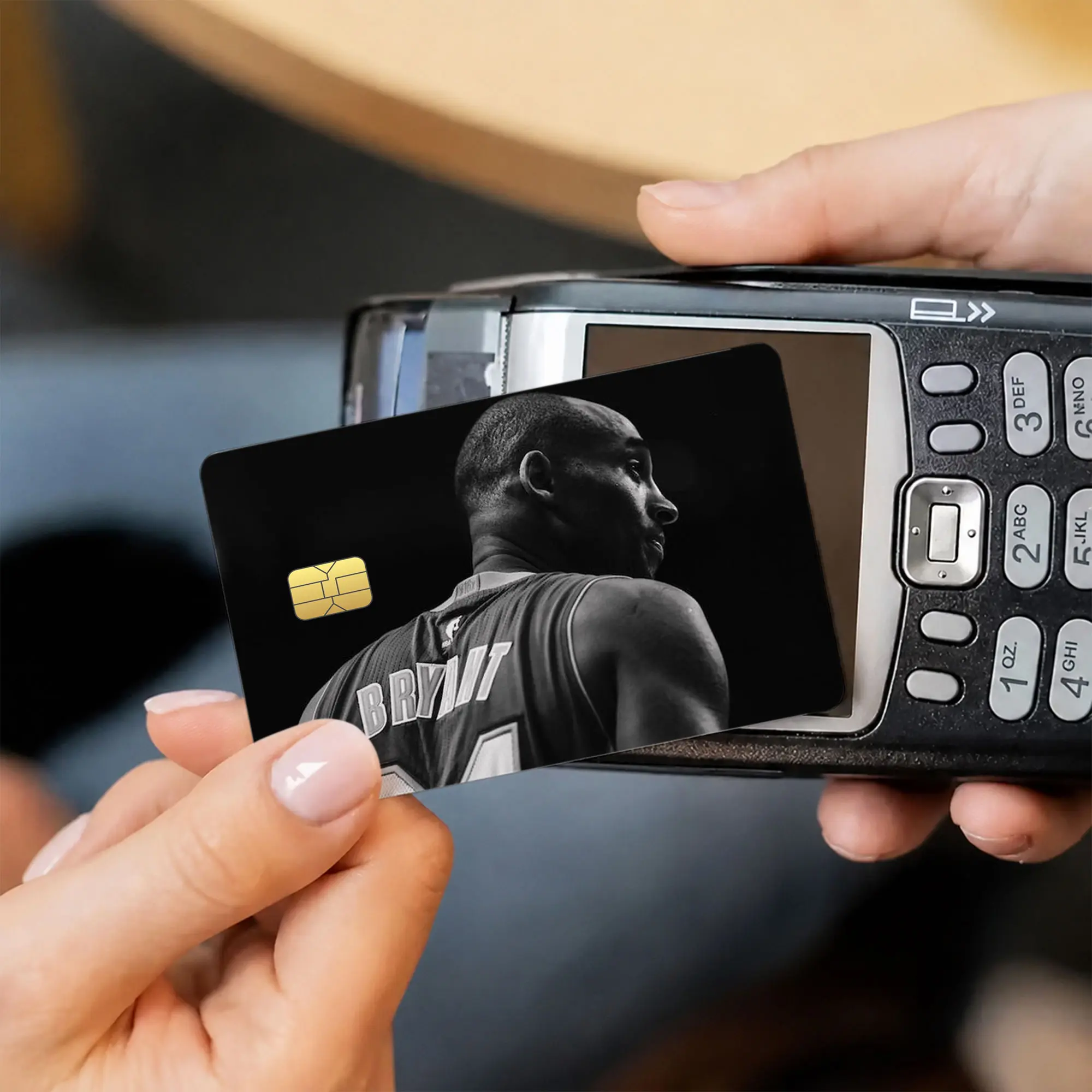 Kobe Bryant Credit Card Skin - Premium Vinyl Sticker for Debit Cards