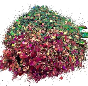 Faded Millennium Series Color Shifting Chunky Glitter Mix