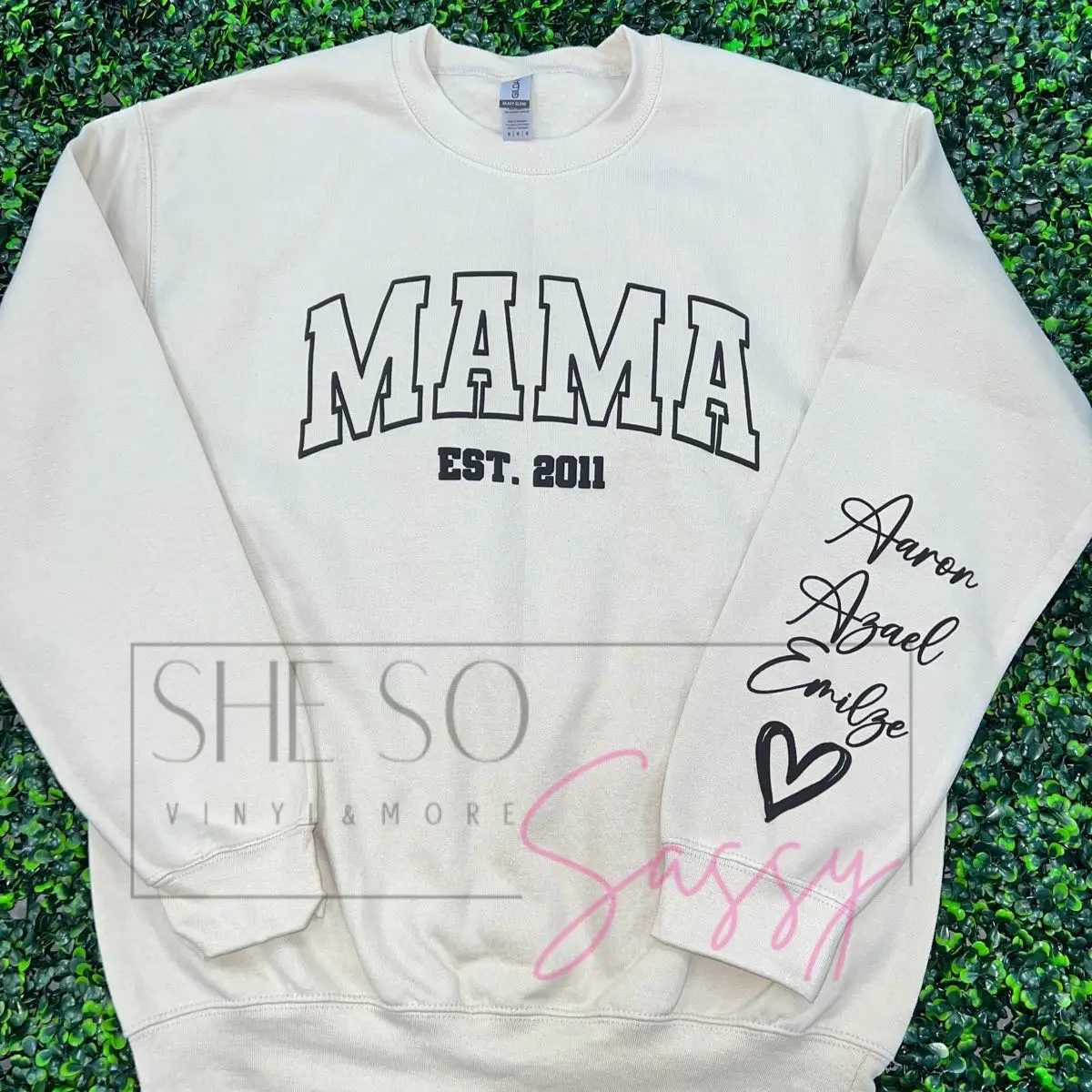 MAMA Sweatshirt TAN