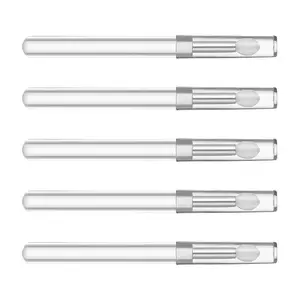 5pcs Compactly Silicone Lip Brush Lipsticks Perfect For Daily Makeup And Trip