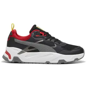 PUMA Mens Scuderia Ferrari Trinity Lace Up Sneakers Shoes Casual - Black