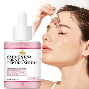 SUMIEANG Salmon DNA Peptide Essence 100ml, PDRN 1% + 5-Peptide Complex, Hydrates, Firms & Restores Elasticity, Brightens Skin Tone, Skin Repair, Luminous Finish, For Face & Neck, Suitable for Dull or Damaged Skin, Brightening Facial Serum