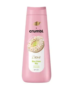 Dove Crumbl Limited Edition Body Wash Key Lime Pie, 20 fl oz