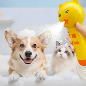 Electric Dog Shampoo Dispenser, Handheld Automatic Soap Dispenser, USB Rechargeable, Waterproof Foam Machine for Pet Bathing, Pet Cleaning Accessories