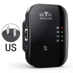 WiFi Range Extender, 300Mbps WiFi Signal Booster, Long Range Wireless Repeater Access Point, WiFi Extenders, Network Components for Home and Office Use, High Speed WiFi
