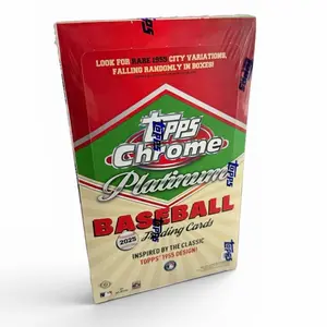 (12 Box) Topps Chrome Platinum MLB 2025 Sports Trading Cards