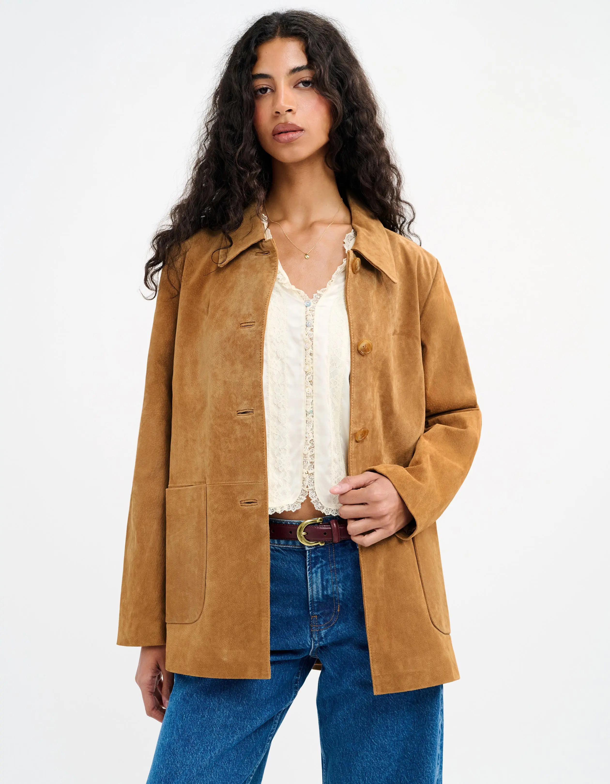 Yellowstone Jacket | Saddle Suede