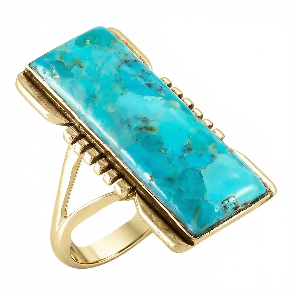 Turquoise Ring GoldCopper™ R2017-GB-C75