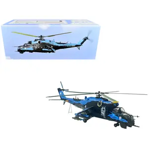 Mil Mi-24V Hind-E Helicopter "NATO Tiger Meet, Turkey" (2005) Czech Air Force 1/48 Diecast Model by Bless Wing