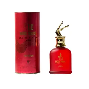 Le Muse Rouge Eau De Parfum for Women - Sweet Cotton Candy Fragrance - 3.4 Fl. Oz. / 100ml - Long Lasting - Perfect Gift for all occasions belle  perfume