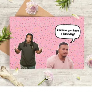 Big Br0ther Birthday Card, Gift For Friends