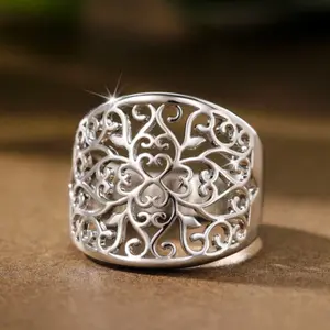 Elegant Fashion Ring for Women Wedding Engagement Party Jewelry Gift