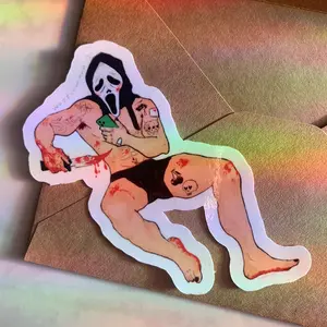 Ghost Face Sticker