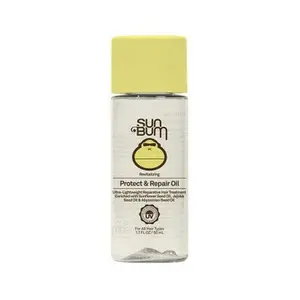 Sun Bum Revitalizing Protect & Repair Oil Serum Heat Protector 1.7 fl oz - Imperfect Box