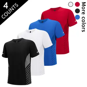 Multi-Pack Quick-Dry Athletic T-Shirts | Breathable Workout Tops for Men | Gym, Running & Training
