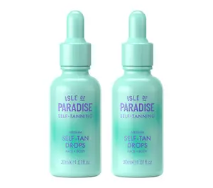 Isle of Paradise Face and Body Self Tan Drops Duo