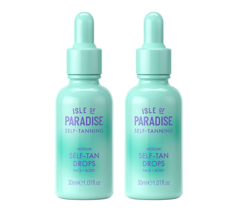Isle of Paradise Face and Body Self Tan Drops Duo