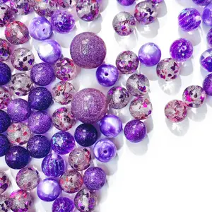 L1512]Grape Jelly Drops DIY tools set DIY Beads charms