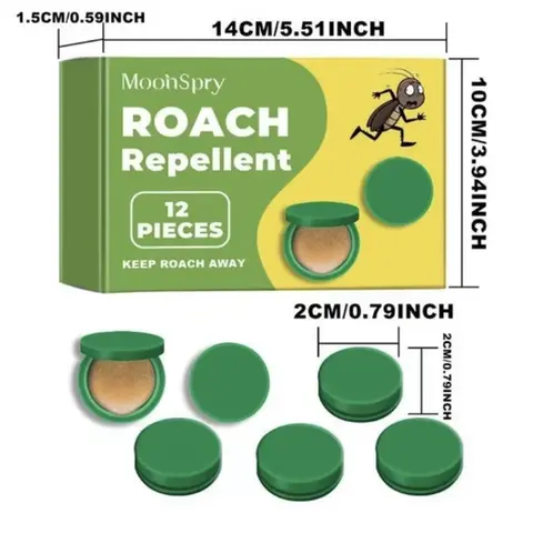 Cockroach repellent and bait, cockroach repellent gel for eliminating indoor infestations and roach nest elimination, effective solution for small to large cockroaches, ready to use, ideal for hidden areas
