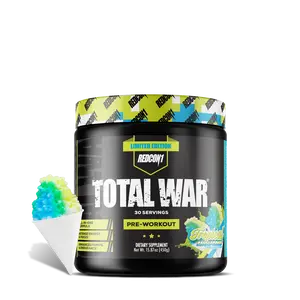 Total War Pre Workout Powder - Beta Alanine + Citrulline Malate Keto Friendly Pre Workout for Men & Women with 320mg of Caffeine - Fast Acting (30 Servings)