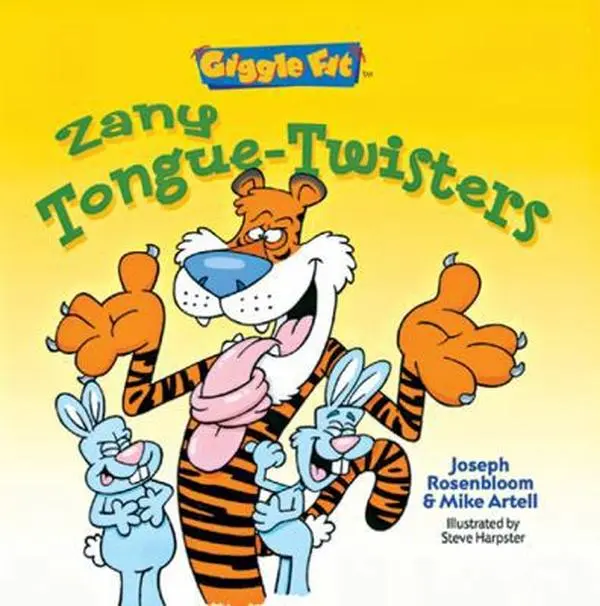 USED Book - Zany Tongue-Twisters (Giggle Fit) by Joseph Rosenbloom (Paperback) - english