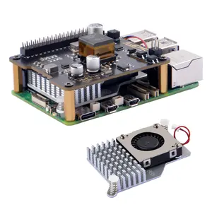 52Pi P30 PoE HAT for Raspberry Pi 5, with Official Pi 5 Active Cooler