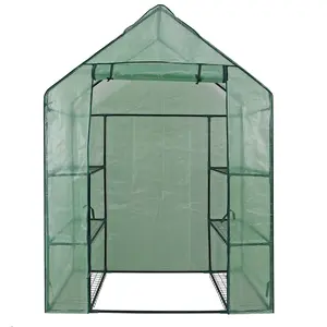 SEGAWE Mini Walk-in Green House Garden 3 Tier 6 Shelves Movable Plant Greenhouse 55.9 x 28.3 x 75.6" SEGAWE Mini Walk-in Green House Garden 3 Tier 6 Shelves Movable Plant Greenhouse 55.9 x 28.3 x 75.6"