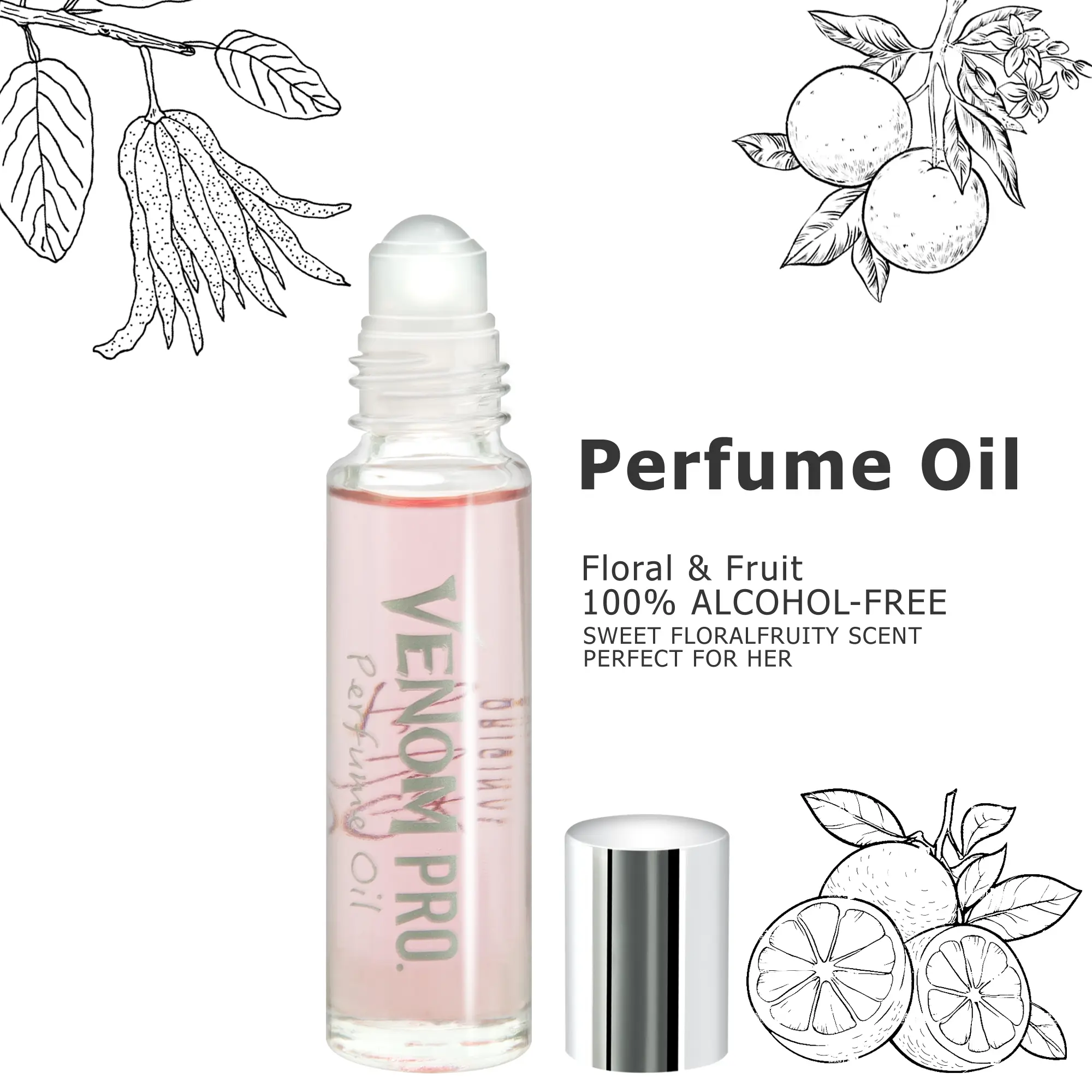 JA VEIR Perfume Oil Pheromone Venom Pro 0.34fl.oz Fragrance Floral