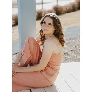 TENCEL JUMPSUIT // LT CLAY