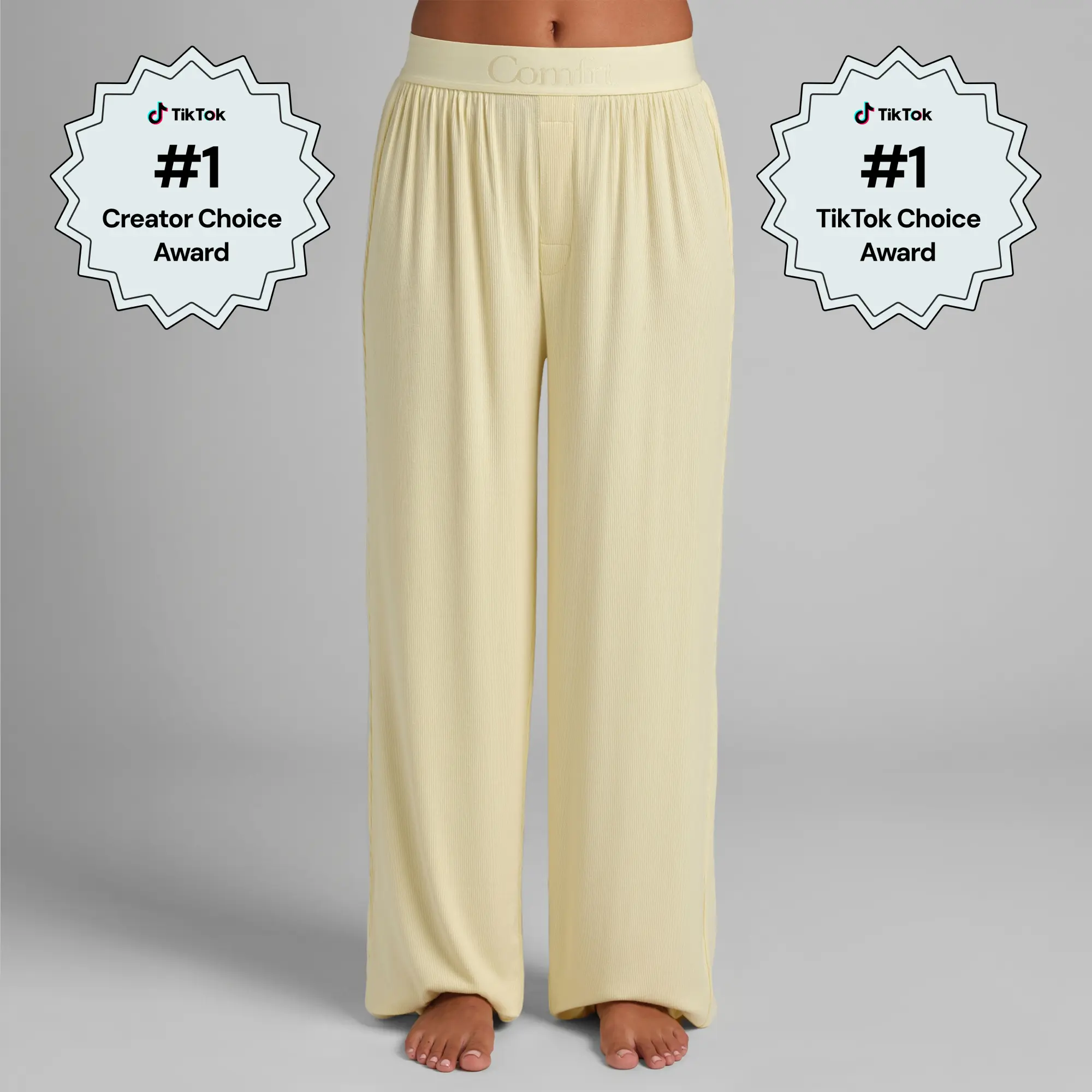 Comfrt | Slinky Rib Lounge Pant | Soft Drapey Viscose Women's Ribbed Lounge Pant Comfrt | Slinky Rib Lounge Pant | Soft Drapey Viscose Women's Ribbed Lounge Pant