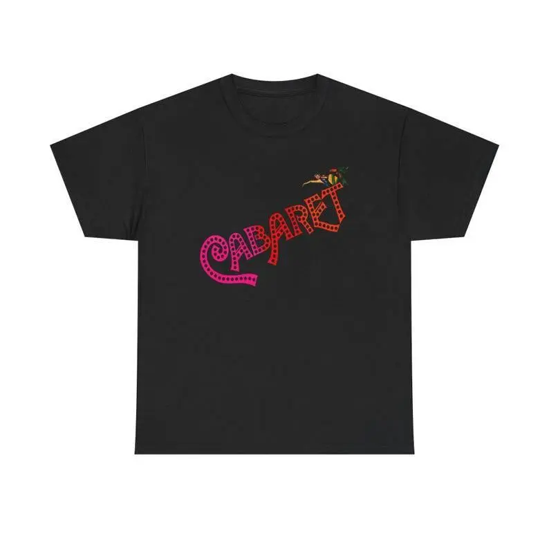 Cabaret Broadway Musical Logo T-Shirt – Black White Blue Tee S-5XL