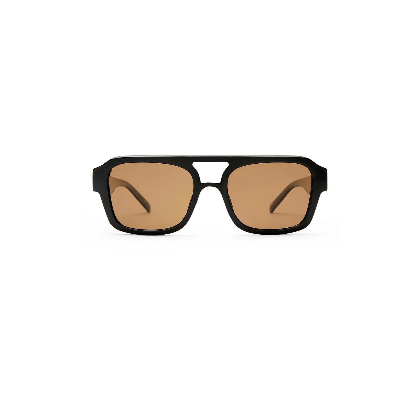 Le Specs Subzero Sunglasses in Black & Brown Mono Polarized