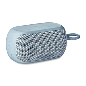onn. Small Rugged Speaker with Bluetooth Wireless Technology, Blue