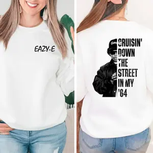 Cruisin' down the street in my '64 Lyrics Shirt, Rapper Eazy - E Tee, Unisex Shirt, Gift For Fan, For Men, For Women, Full Size, Full Color