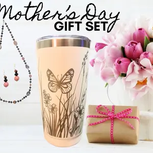 Mother’s Day Tumbler & Jewelry Gift Set
