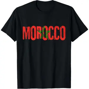 Moroccan Flag Morocco Soccer Jersey for Men Women Boys Girls T-Shirt